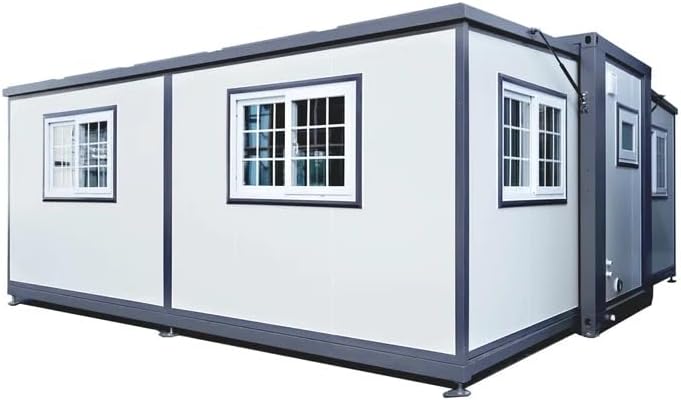 Tiny Home 13x20ft Foldable Prefab House 1 Kitchen, 1 Bathroom, 2 Rooms, 1 Living - Tiny Homes Outlet