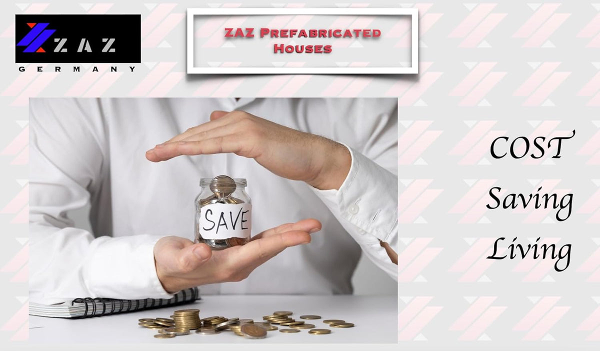 Tiny Home 20x20ft Foldable Prefab House 1 Kitchen, 1 Bathroom, 2 Rooms, 1 Living - Tiny Homes Outlet