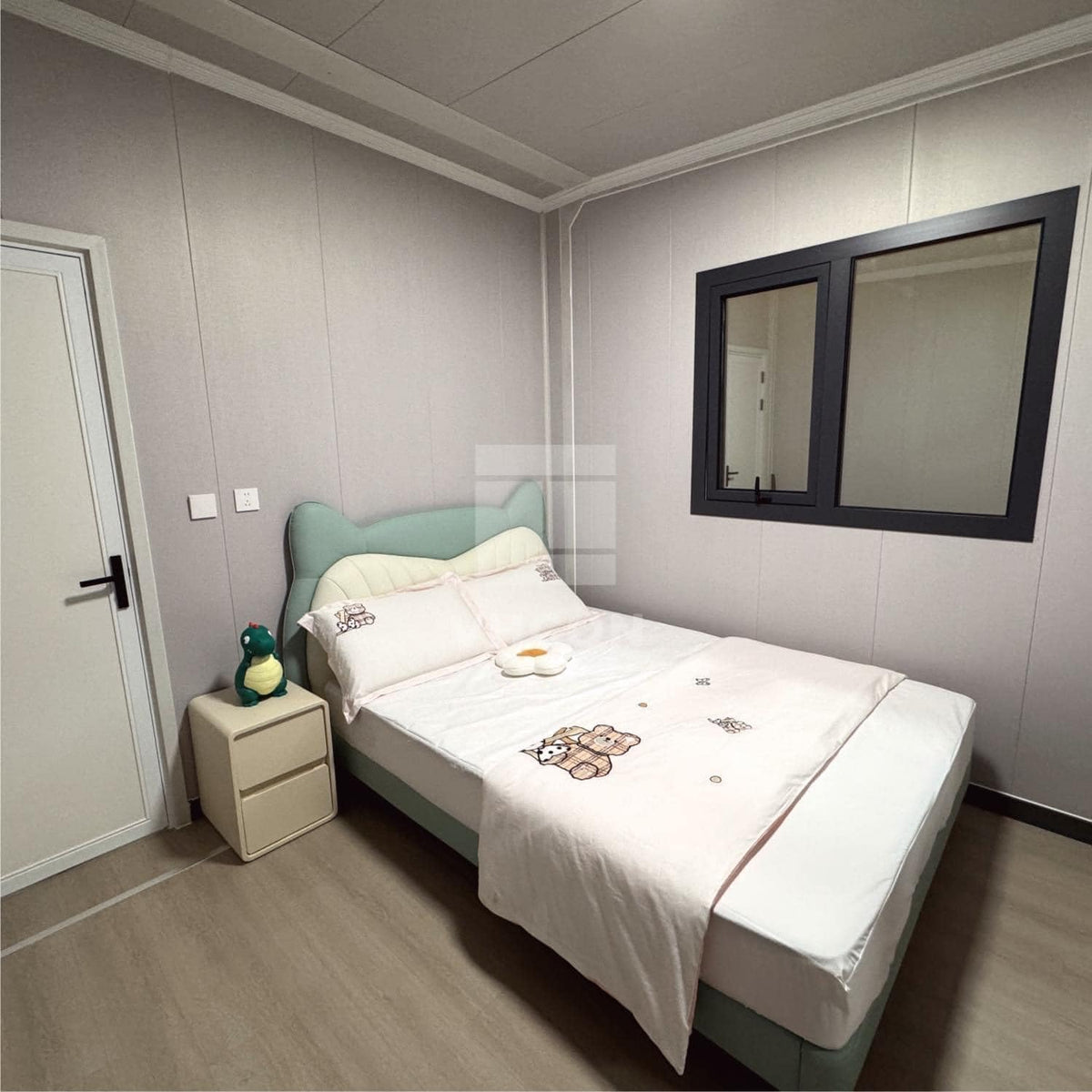 Tiny Home 20x20ft Foldable Prefab House 1 Kitchen, 1 Bathroom, 2 Rooms, 1 Living - Tiny Homes Outlet