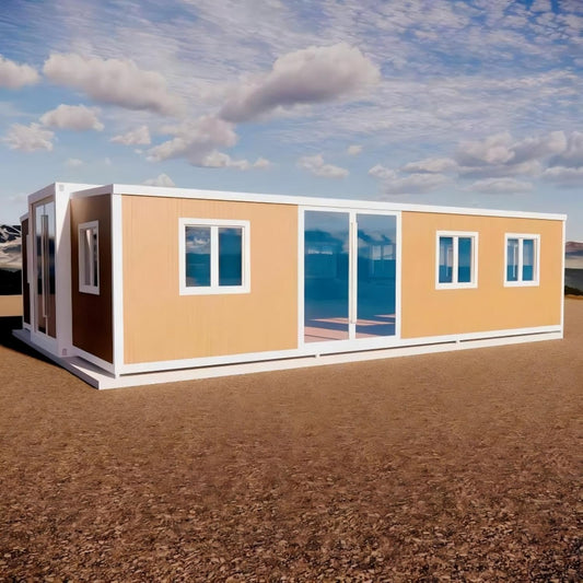 Tiny Home 20x30ft Foldable Prefab House 1 Kitchen, 1 Bathroom, 3 Rooms, 1 Living 800 square feet - Tiny Homes Outlet