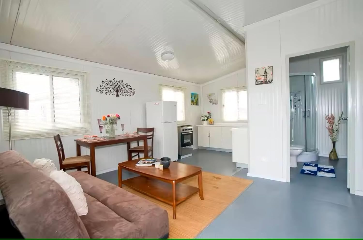 Tiny Home 20x40ft Foldable Prefab House 1 Kitchen, 1 Bathroom, 3 Rooms, 1 Living - Tiny Homes Outlet