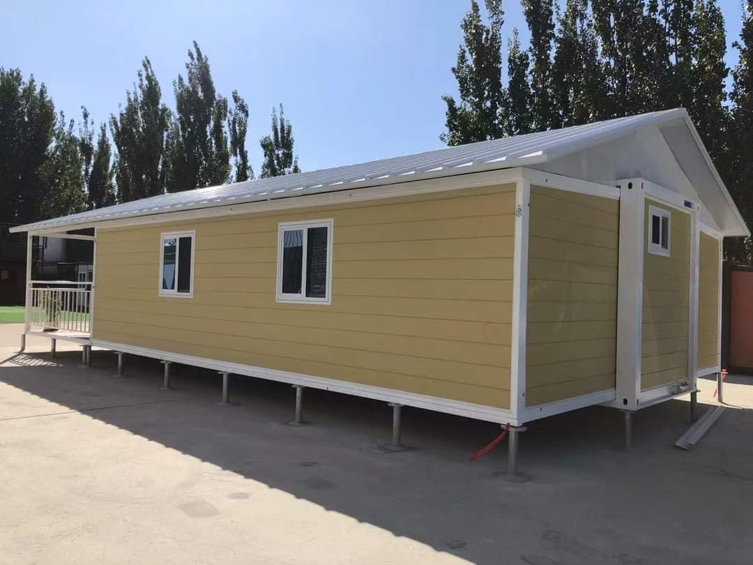 Tiny Home 20x40ft Foldable Prefab House 1 Kitchen, 1 Bathroom, 3 Rooms, 1 Living - Tiny Homes Outlet