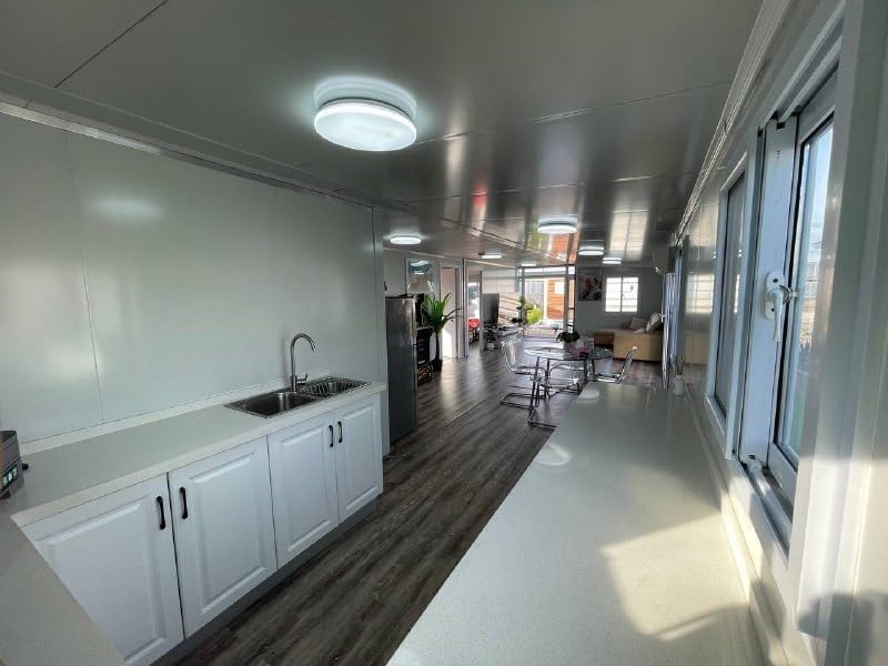 Tiny Home 20x40ft Foldable Prefab House 1 Kitchen, 1 Bathroom, 3 Rooms, 1 Living - Tiny Homes Outlet